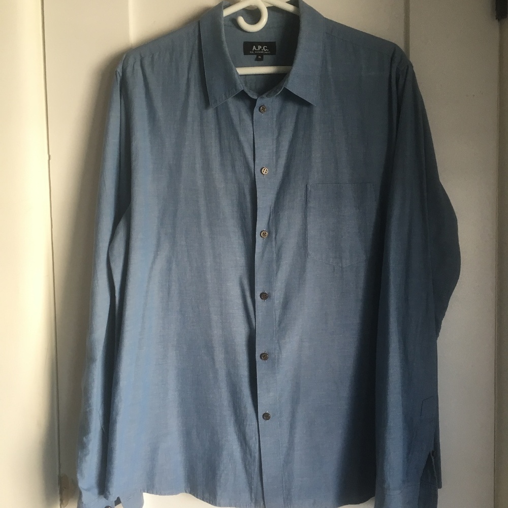 Thin APC Long-sleeved Button Down